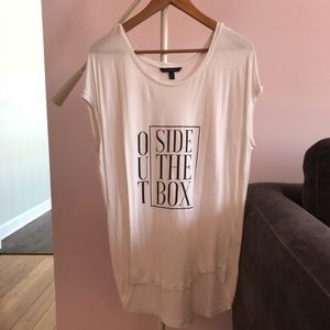 outside the box oversized tee